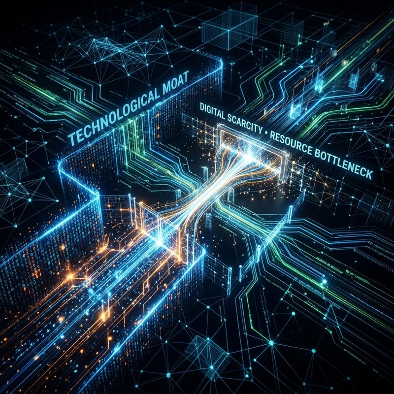 The New AI Moat Isn't Intelligence. It's Scarcity.