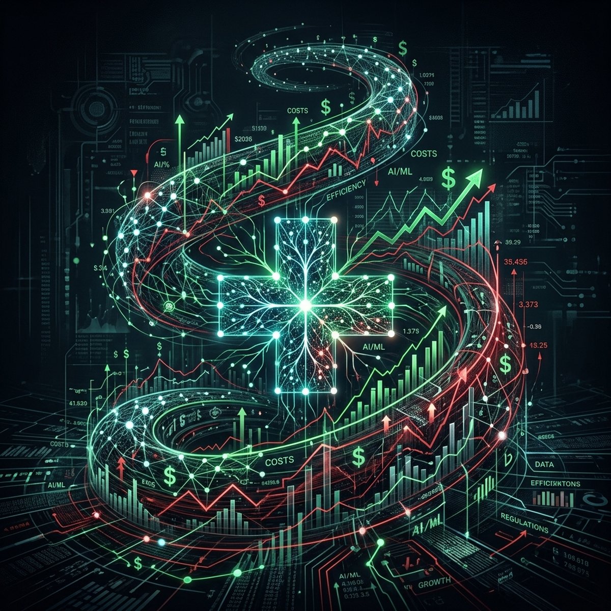 AI Has Entered the Healthcare Cost War — And the Efficiency Story Is Breaking