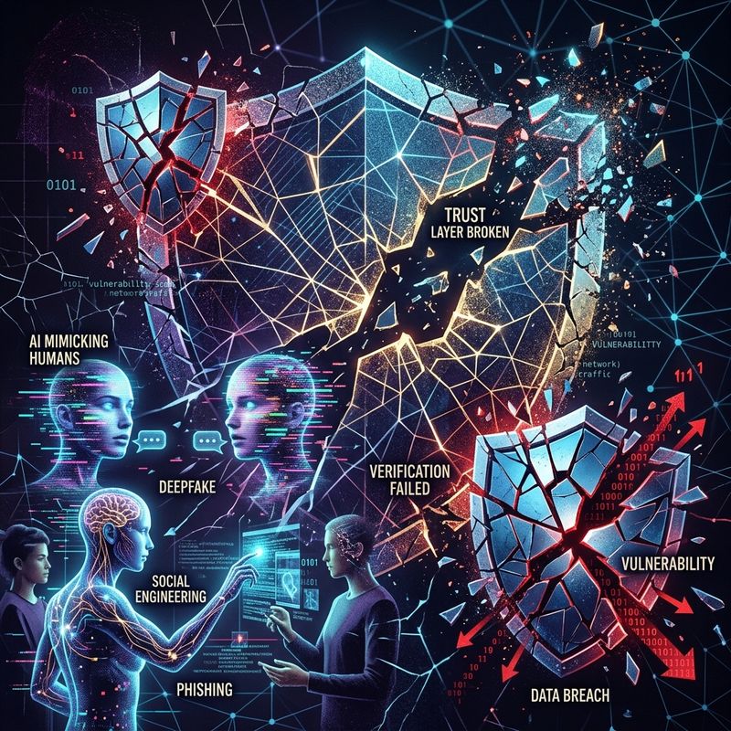 The Trust Layer Is Breaking: AI Has Created a New Cybersecurity Battlefield